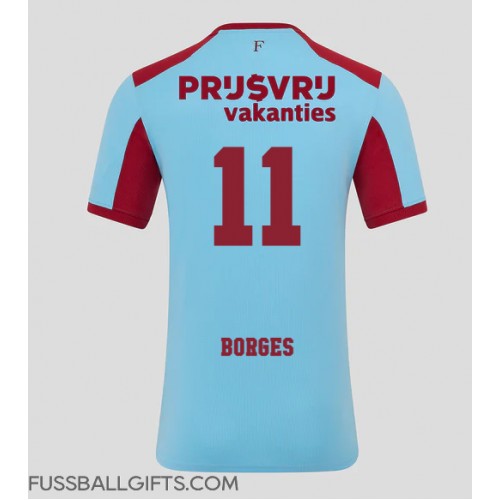 Feyenoord Goncalo Borges #11 Fußballbekleidung 3rd trikot 2025-26 Kurzarm